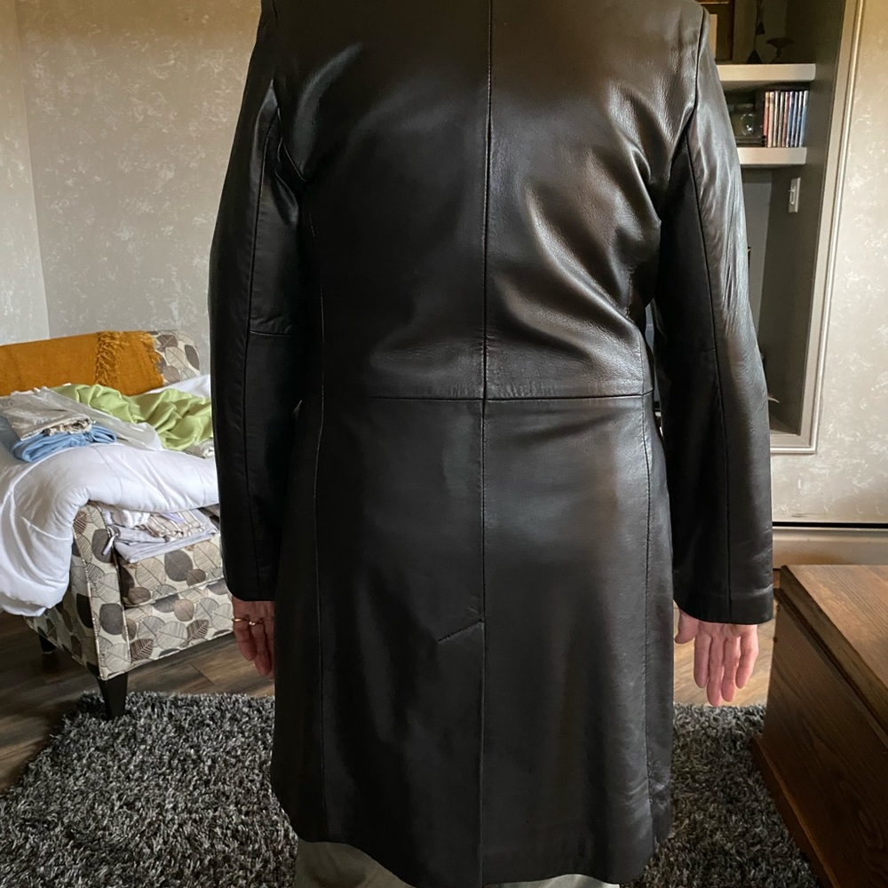 Leather ladies coat, Bogato - Picture 4 of 4